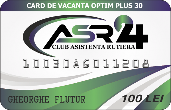 CARD DE VACANTA OPTIM PLUS 30 - ASR24